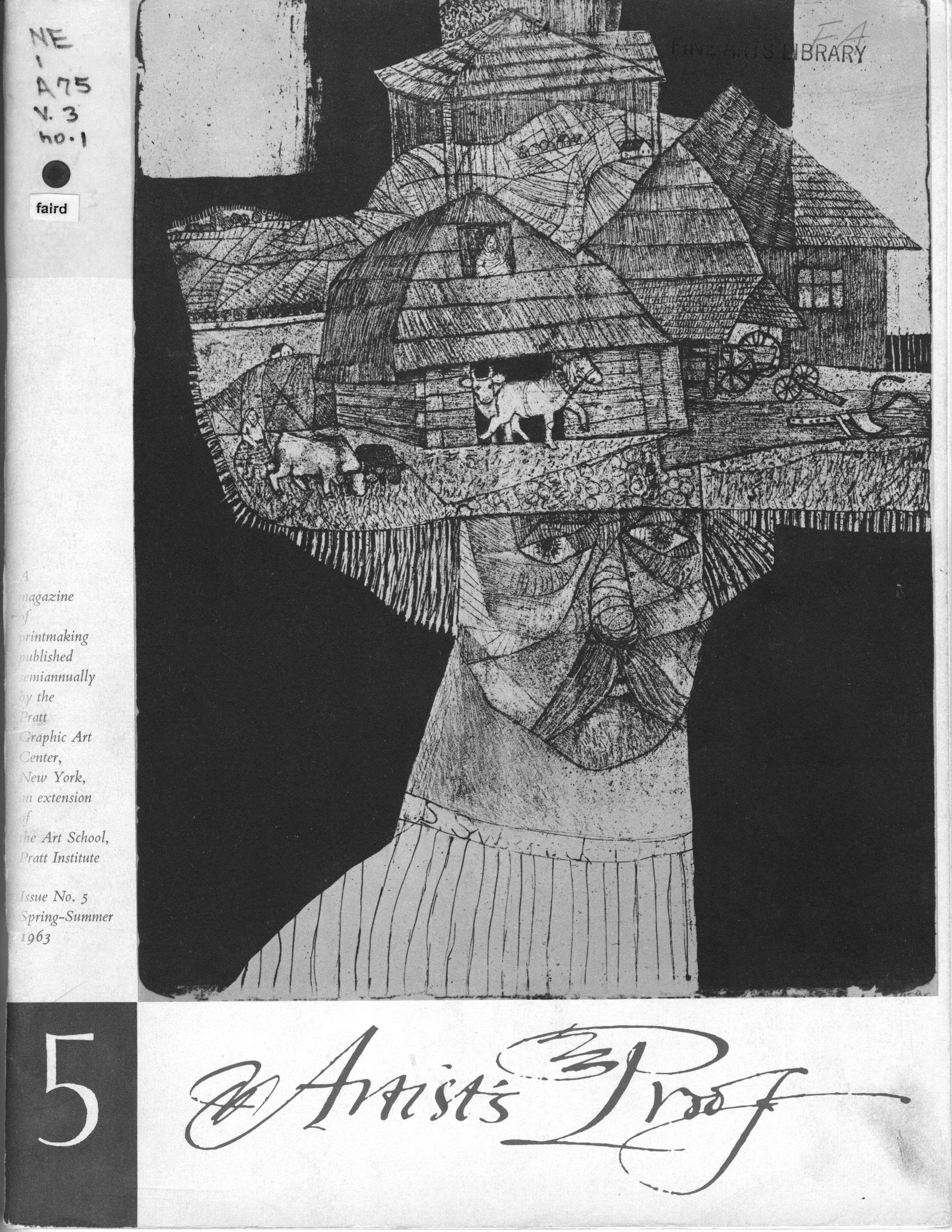 Artist's Proof, front cover